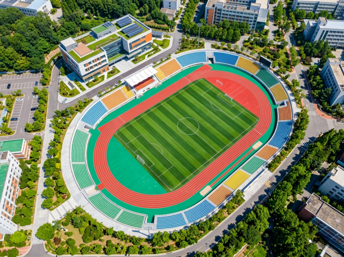 中山市透气型塑胶跑道全塑型塑胶跑道 - 厂家